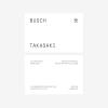 Busch takasaki architects business cards