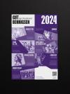 Poster design with images and information about the scheduled artists performing at Gut Bennigsen in 2024