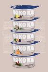 Koko kai coconut yogurt packaging design
