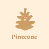 Pinecone childcare logo design