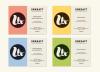 Urkraft paleo snack bar packaging design business cards